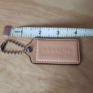 Coach Tag, Large, Leather